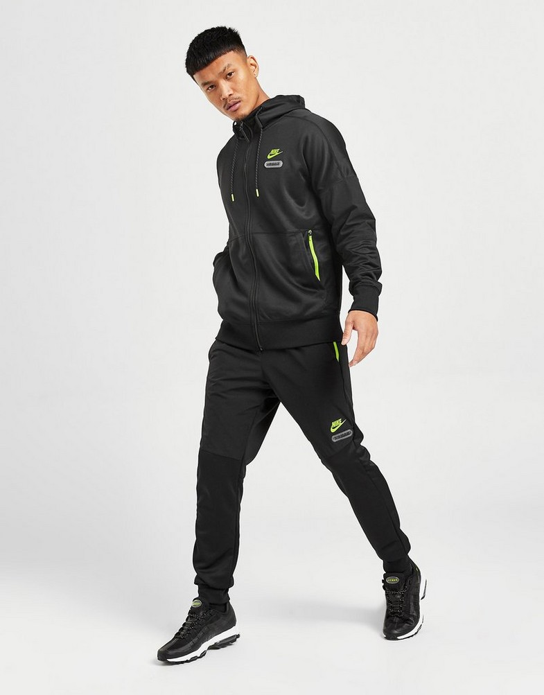 Bluza męska NIKE BLUZA ROZPINANA MAX PK FZ BLK/VLT SWEATSHIRT FB1435-010 Czarny