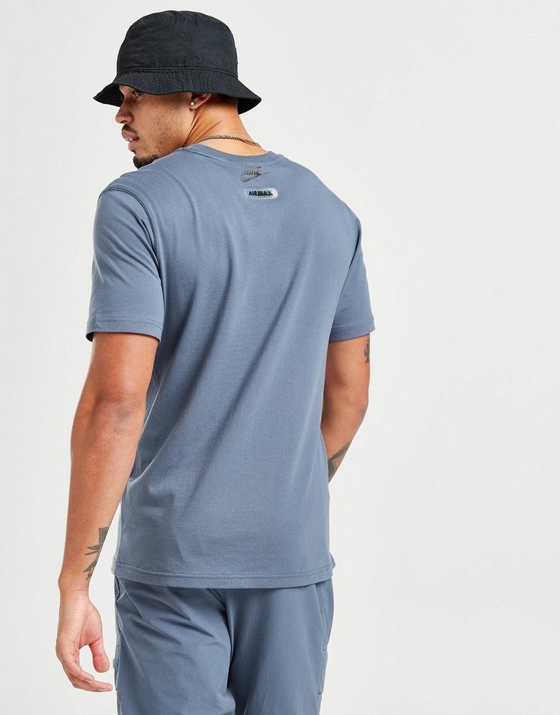 Koszulka, t-shirt męski NIKE T-SHIRT MAX TEE D.BLUE TEE FB1439-491 Granatowy