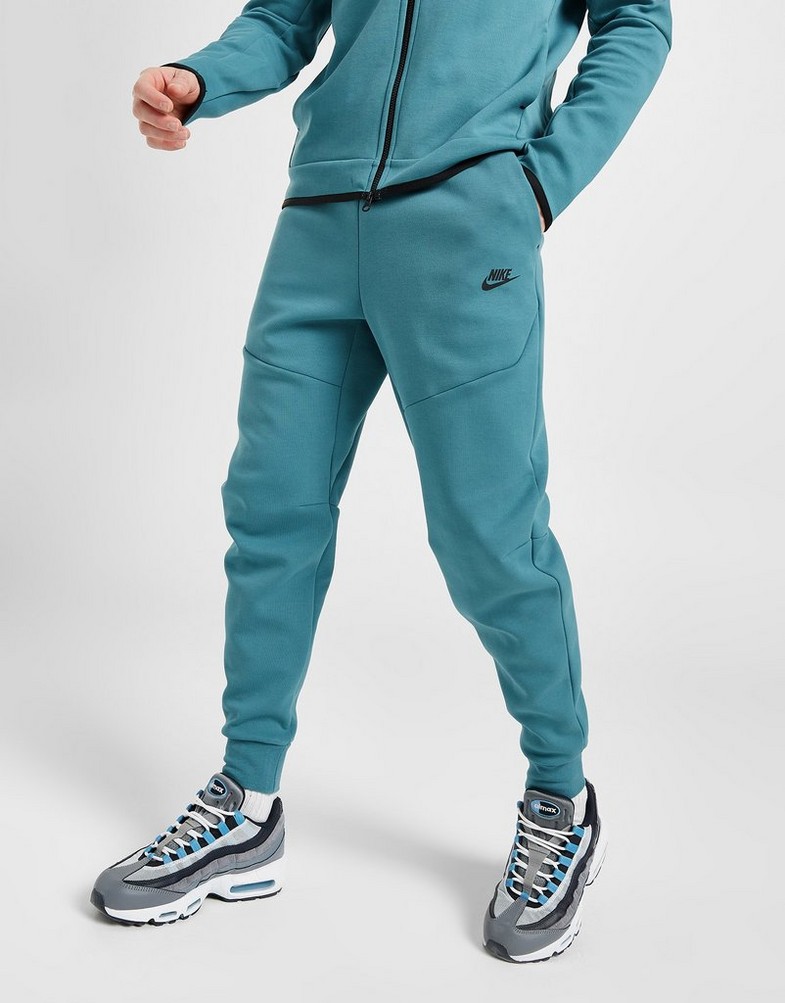 NIKE SPODNIE TECH PANT TEAL PANTS