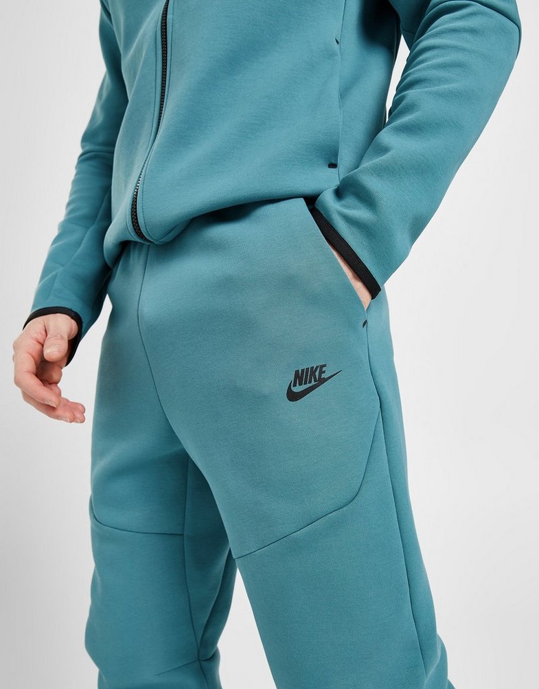 NIKE SPODNIE TECH PANT TEAL PANTS