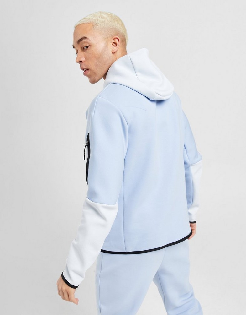 Bluza męska NIKE BLUZA ROZPINANA TECH FZ COBALT SWEATSHIRT DV0537-479 Czarny