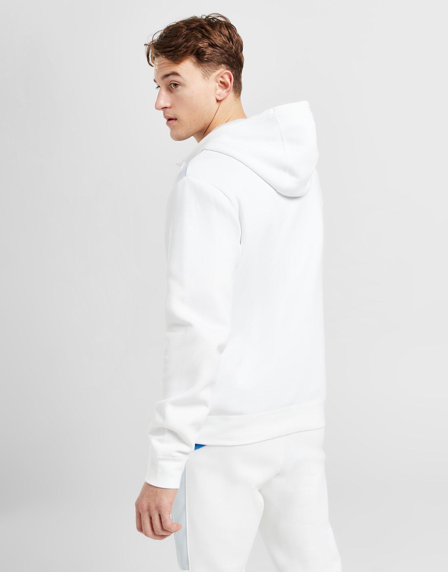 Bluză pentru bărbați NIKE BLUZĂ HYBRID FZ WHT SWEATSHIRT FB1431-100 Alb