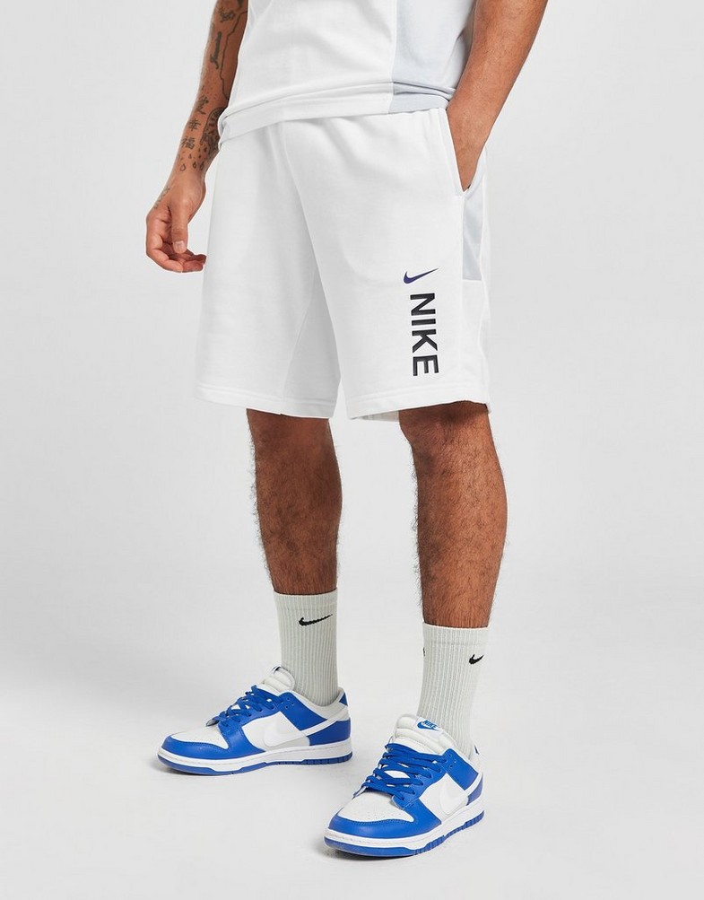 Pantaloni scurți pentru bărbați NIKE PANTALONI SCURȚI HYBRID SHORT WHT SHORTS FB1432-100 Alb