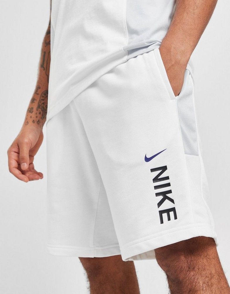 Pantaloni scurți pentru bărbați NIKE PANTALONI SCURȚI HYBRID SHORT WHT SHORTS FB1432-100 Alb