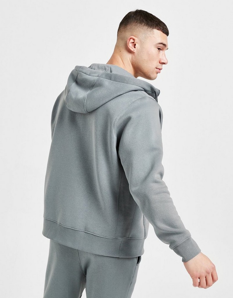 Bluza męska NIKE BLUZA ROZPINANA FDTN FZ D.GRY/WHT SWEATSHIRT DQ8384-085 Szary