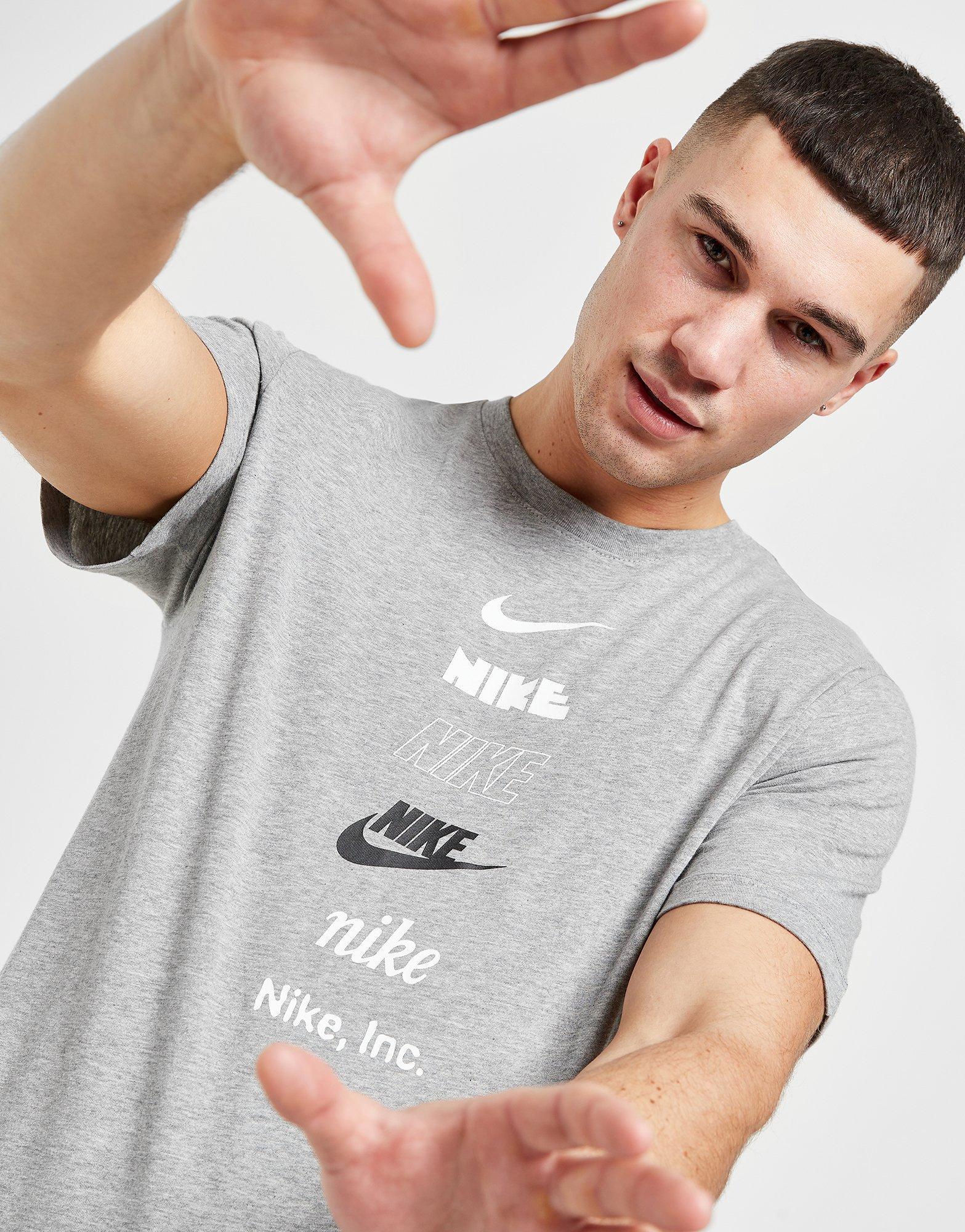 Мъжка тениска NIKE ТЕНИСКА STACK LOGO TEE DGH TEE DZ2875-063 Сив