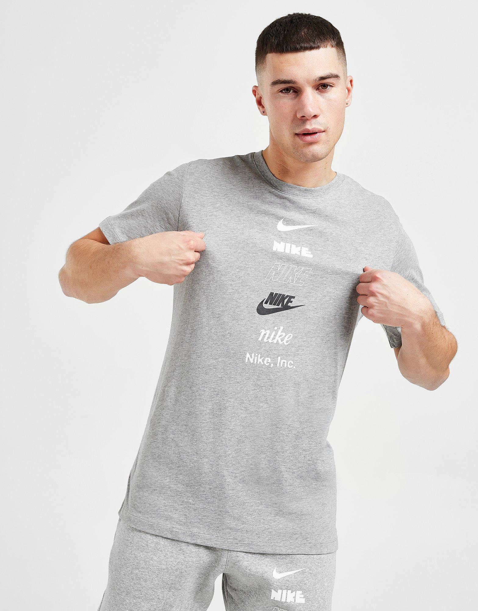 Мъжка тениска NIKE ТЕНИСКА STACK LOGO TEE DGH TEE DZ2875-063 Сив