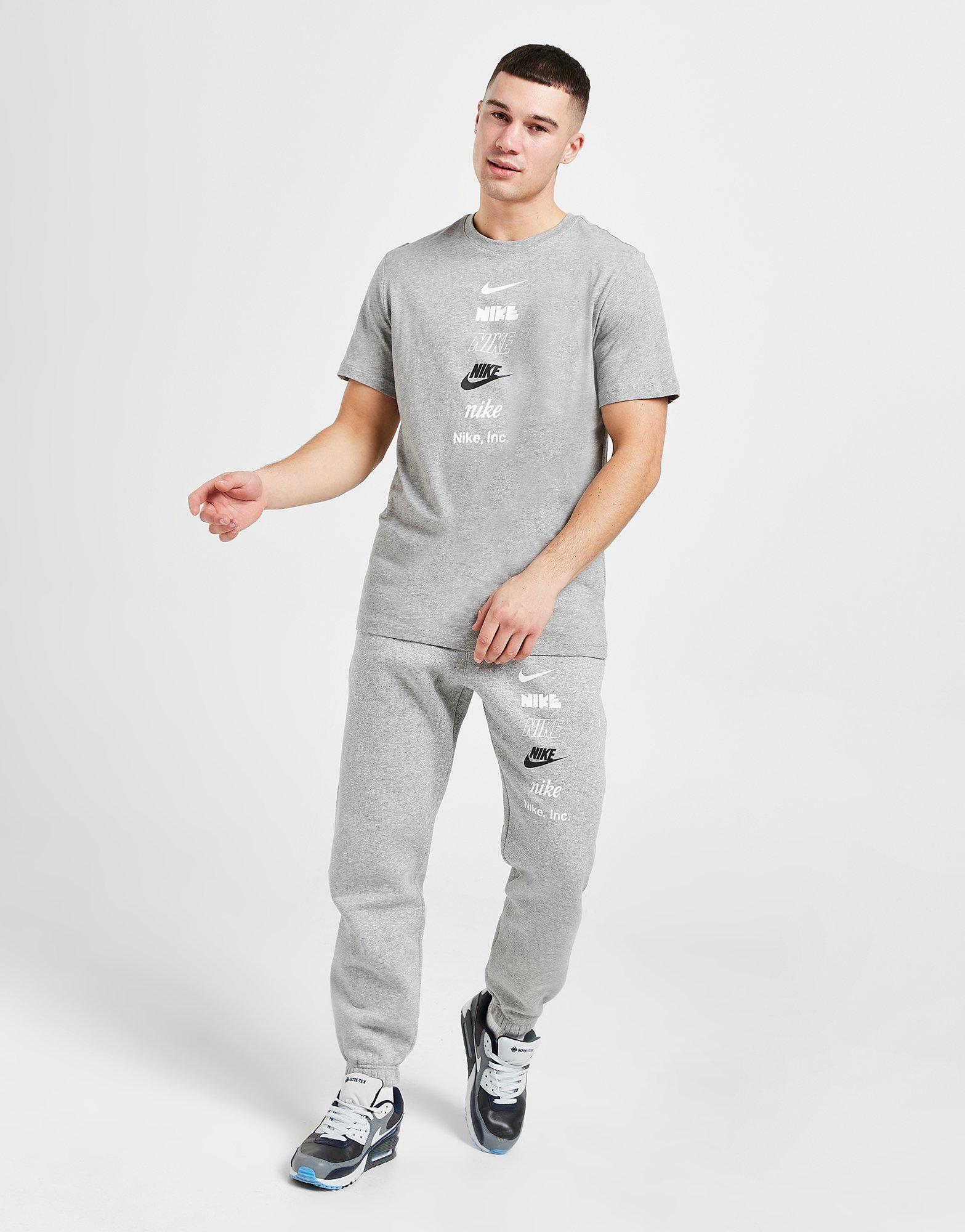 Мъжка тениска NIKE ТЕНИСКА STACK LOGO TEE DGH TEE DZ2875-063 Сив