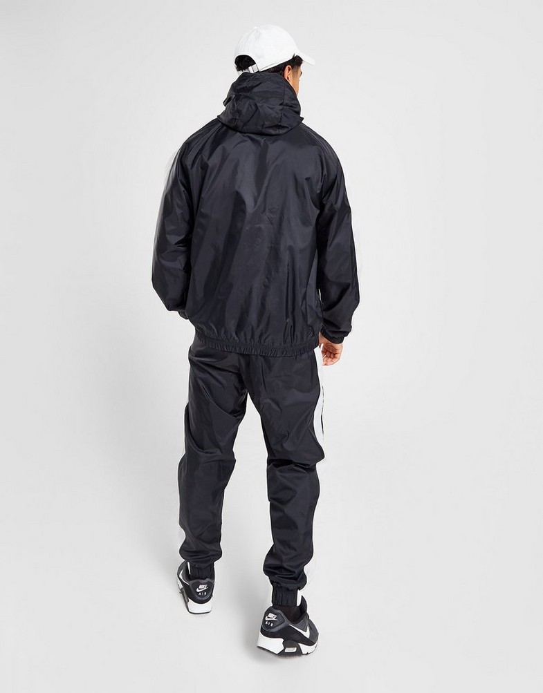 Komplet dresowy męski NIKE KOMPLET HOXTON WVN SUIT BLK SUIT BV3025-013 Czarny