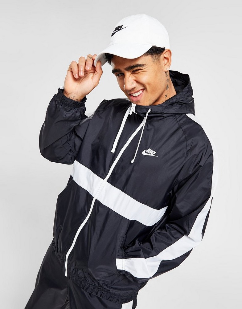 Komplet dresowy męski NIKE KOMPLET HOXTON WVN SUIT BLK SUIT BV3025-013 Czarny
