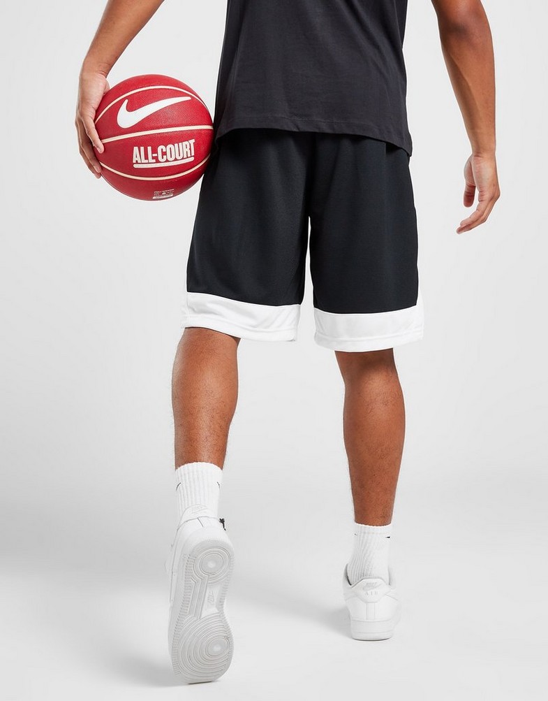 Krótkie spodenki, szorty męskie NIKE SZORTY BBALL DF SHT BLACK/WHITE SHORTS AJ3914-018 Czarny