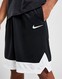 NIKE SZORTY BBALL DF SHT BLACK/WHITE SHORTS