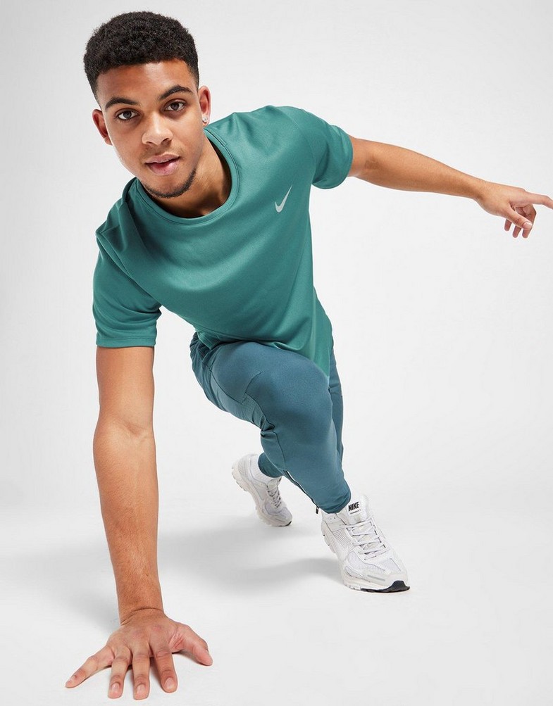 Мъжка тениска NIKE ТЕНИСКА MILER TEE MIN TEAL TEE