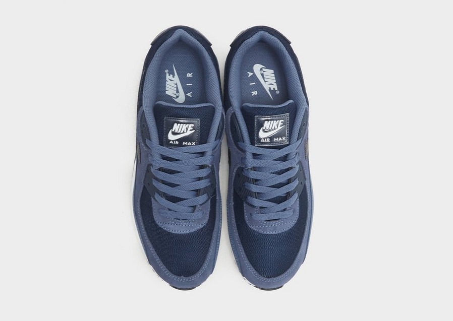 Buty sneakersy męskie NIKE AIR MAX 90  FD0664-400 Granatowy
