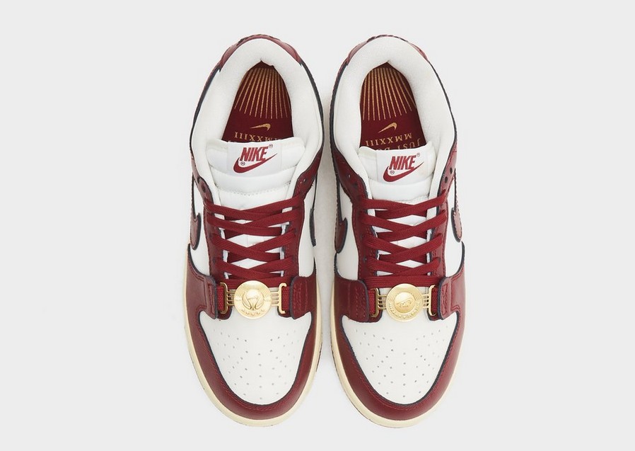 Buty sneakersy damskie NIKE W DUNK LOW SE DV1160-101 Bordowy