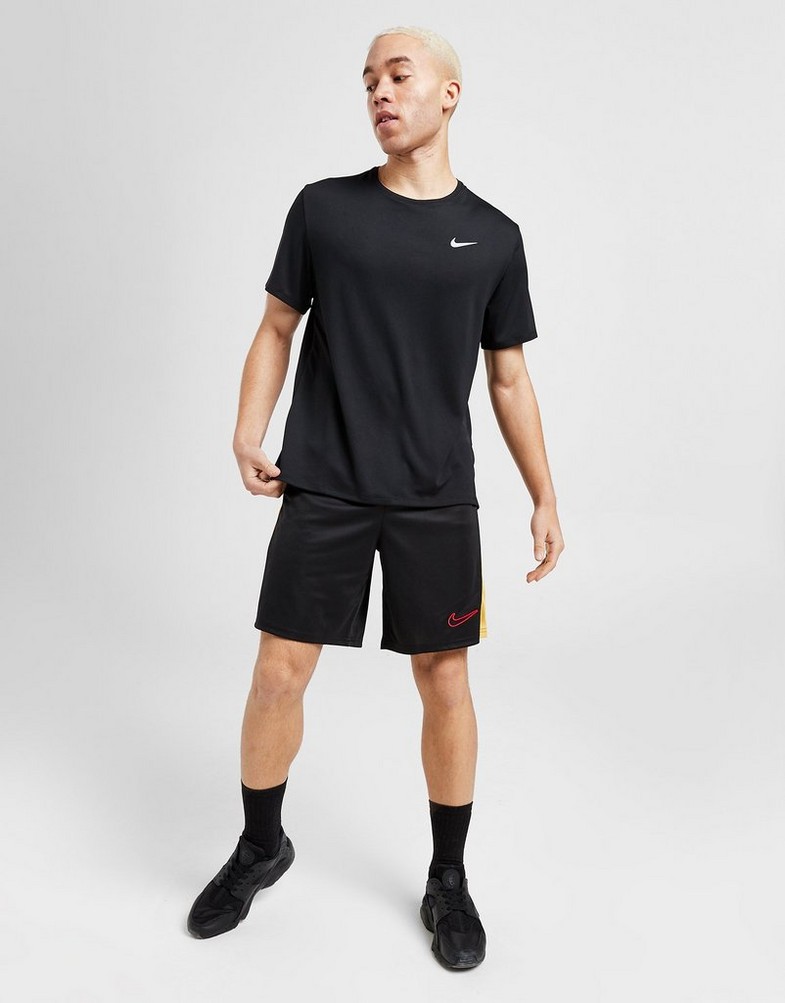 Férfi póló NIKE PÓLÓ MILER TEE BLK TEE