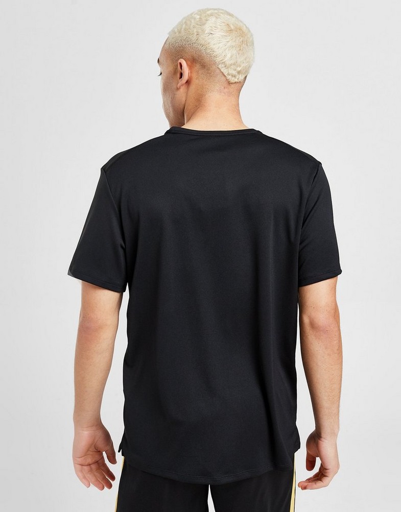 Tricou pentru bărbați NIKE TRICOU MILER TEE BLK TEE DV9315-010 Negru