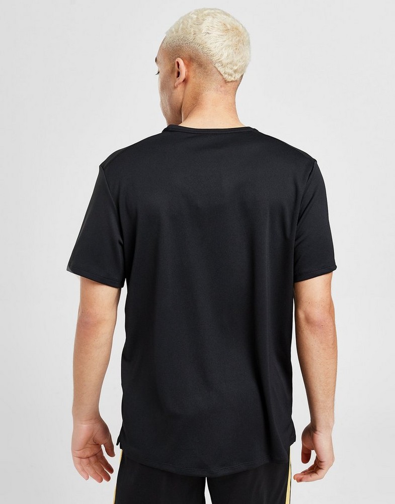 Férfi póló NIKE PÓLÓ MILER TEE BLK TEE