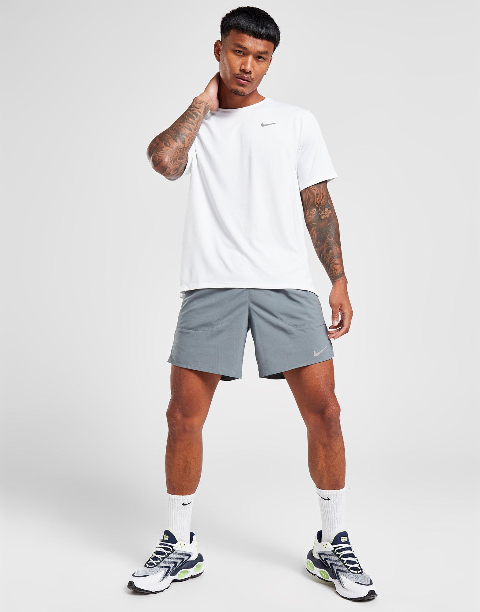 Férfi póló NIKE PÓLÓ M NK DF UV MILER SS DV9315-100 Fehér