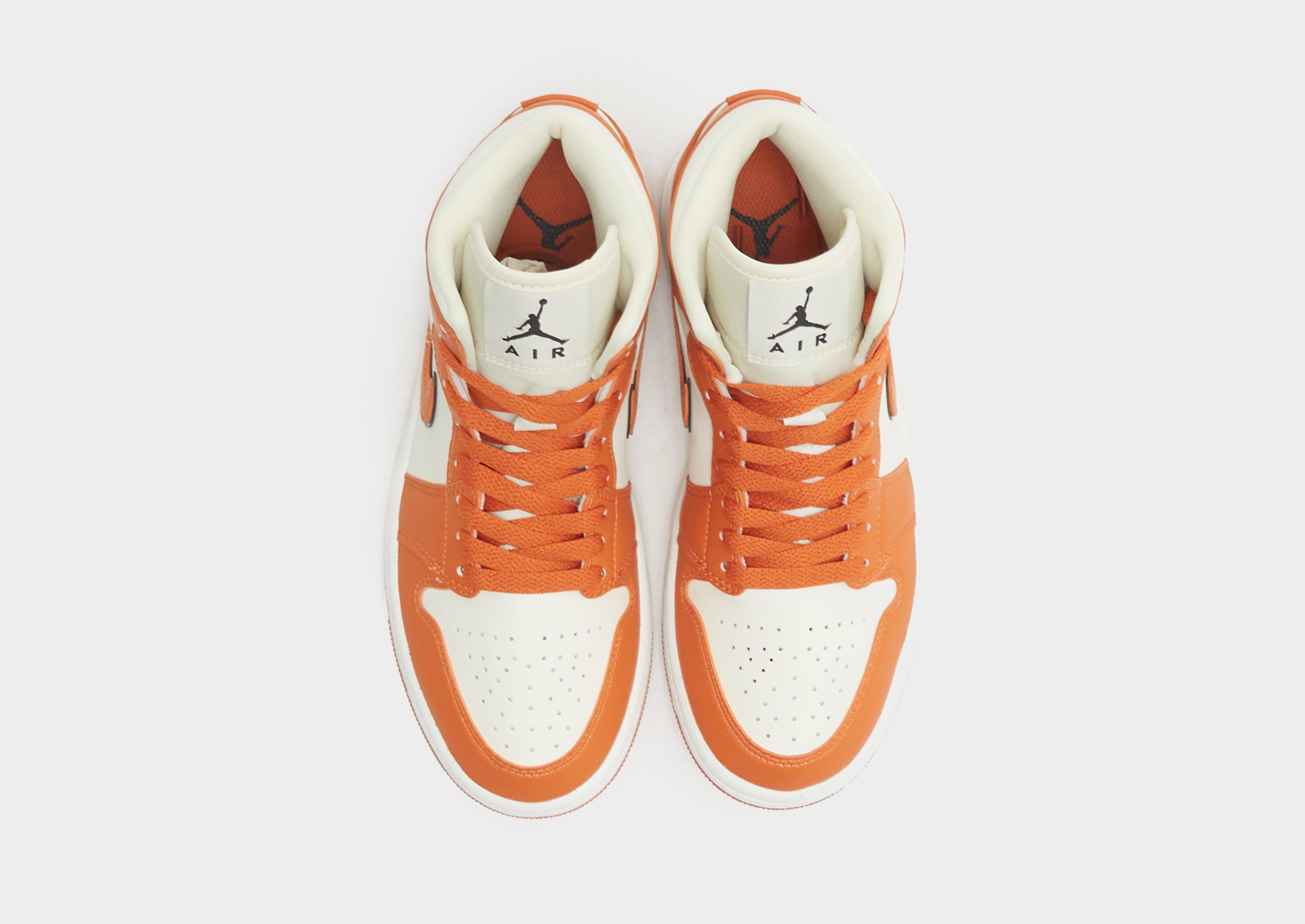 Kedai moterims AIR JORDAN 1 MID SE  DV1302-100 Oranžinė