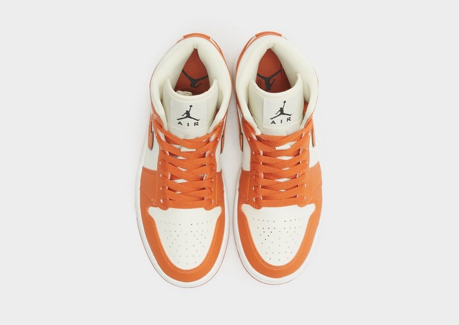 Adidași de damă AIR JORDAN 1 MID SE  DV1302-100 Portocaliu