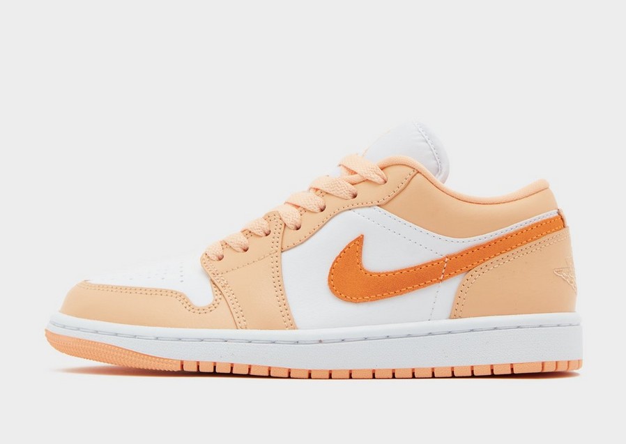 Buty sneakersy damskie AIR JORDAN 1 LOW DC0774-801 Pomarańczowy