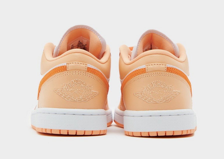 Buty sneakersy damskie AIR JORDAN 1 LOW DC0774-801 Pomarańczowy