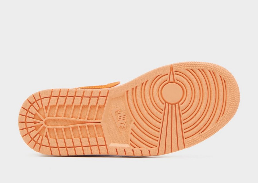 Buty sneakersy damskie AIR JORDAN 1 LOW DC0774-801 Pomarańczowy
