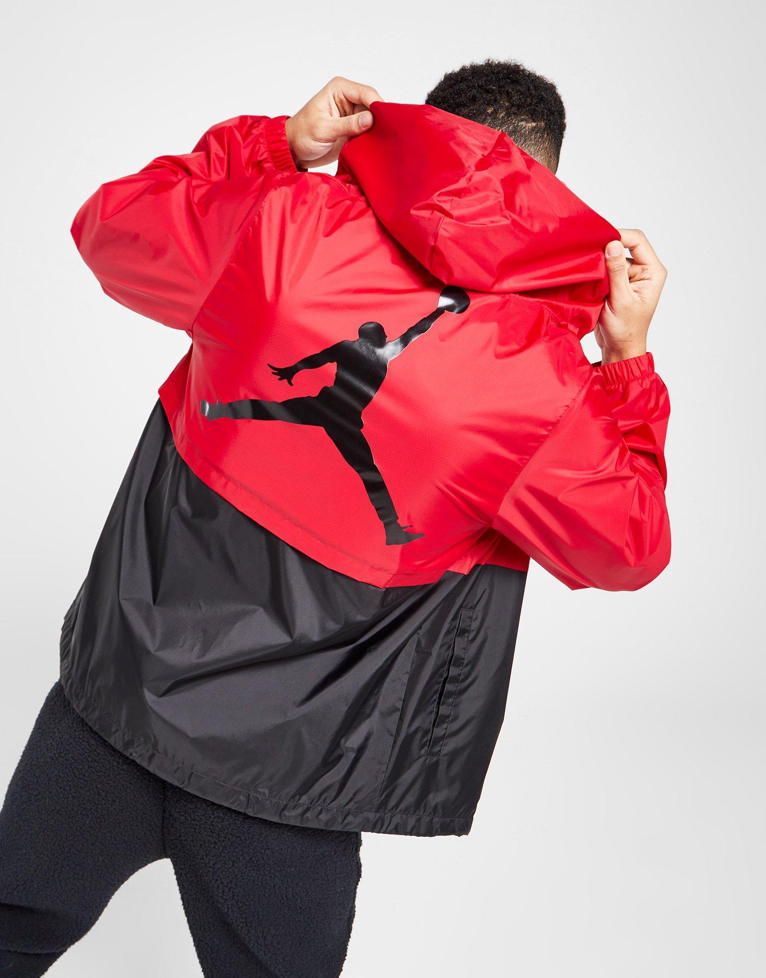 JORDAN KURTKA M J ESS HBR WOVEN JACKET DV7650-687 | kolor Czerwony