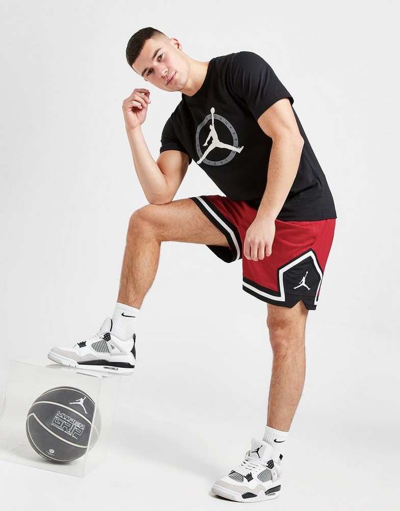 Pantaloni scurți pentru bărbați JORDAN PANTALONI SCURȚI M J DF SPRT DMND SHORT DX1487-687 Roșu