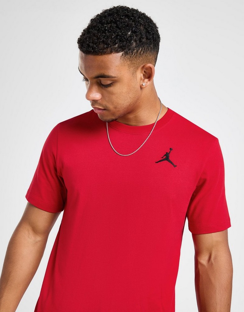 Чоловічі футболки JORDAN ФУТБОЛКА M J JUMPMAN EMB SS CREW DC7485-687 Червоний