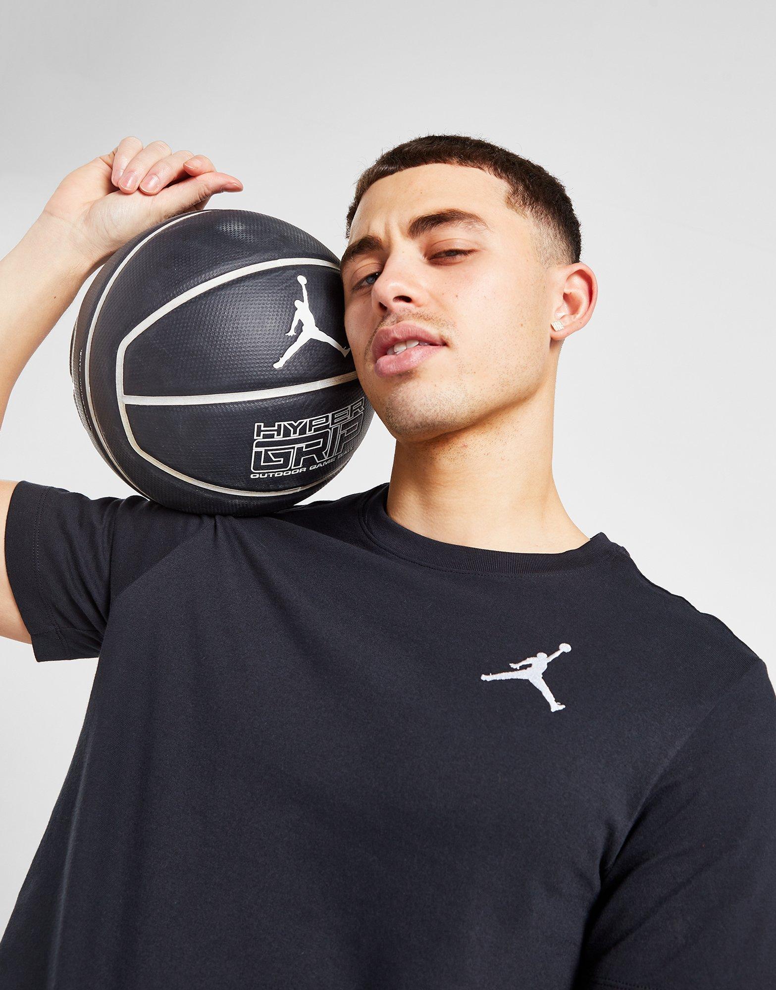 Чоловічі футболки JORDAN ФУТБОЛКА M J JUMPMAN EMB SS CREW DC7485-010 Чорний