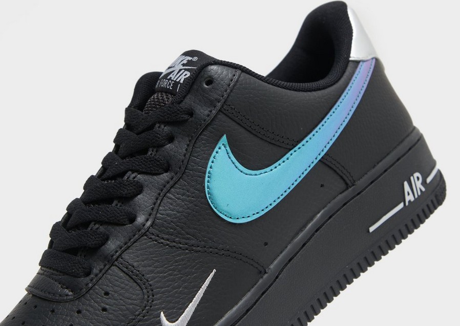 Buty sneakersy męskie NIKE AIR FORCE 1 '07  FD0654-001 Czarny