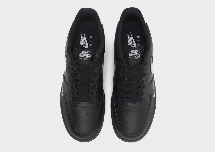 Buty sneakersy męskie NIKE AIR FORCE 1 '07  FD0654-001 Czarny