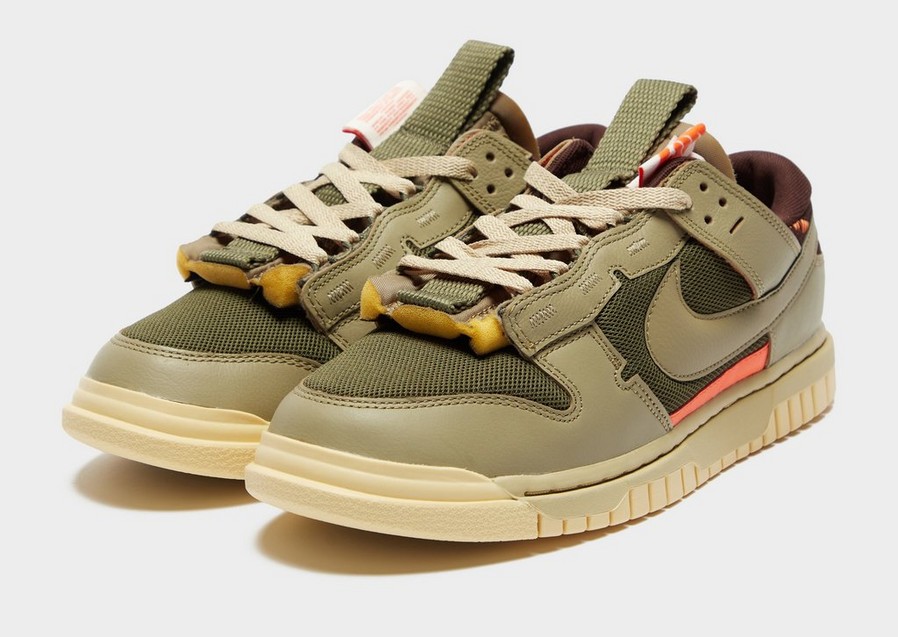 Buty sneakersy męskie NIKE DUNK LOW REMASTERED DV0821-200 Zielony