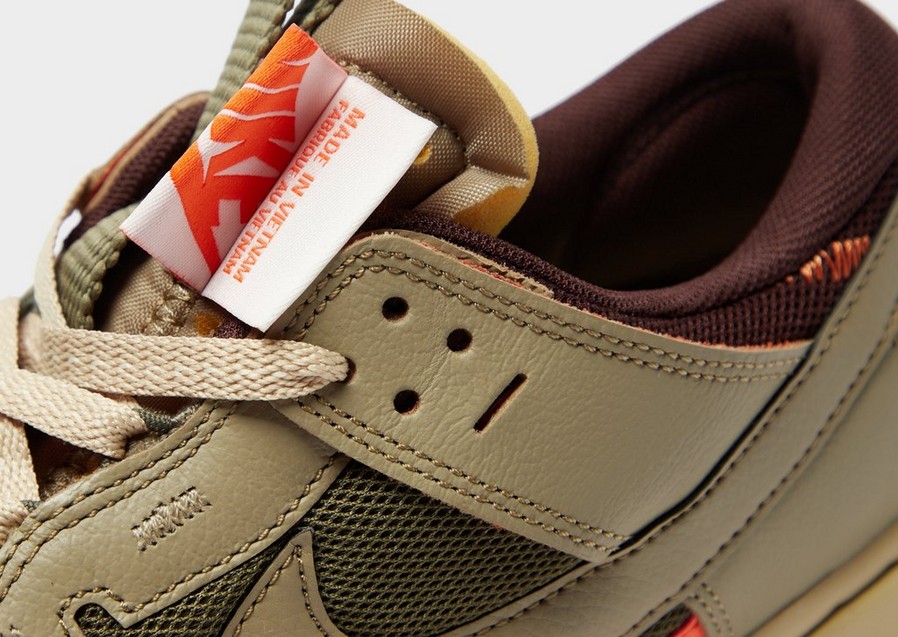 Buty sneakersy męskie NIKE DUNK LOW REMASTERED DV0821-200 Zielony