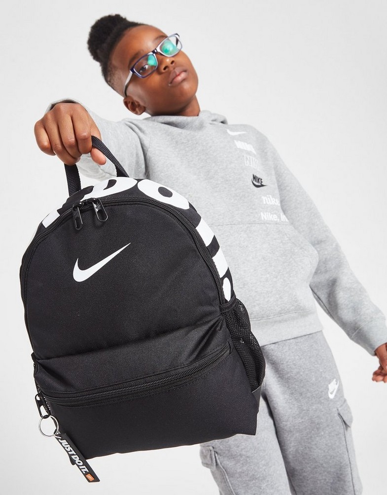 Plecak sportowy męski NIKE JDI MINI BLK/WHT DR6091-010 Czarny