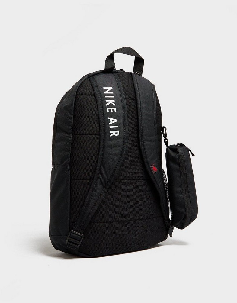 Vyriška kuprinė NIKE ELEMENTAL BLK/WHT/RED FD2918-010 Juoda