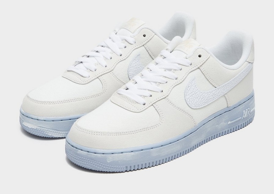 Buty sneakersy męskie NIKE AIR FORCE 1 '07 LV8 EMB DV0787-100 Biały