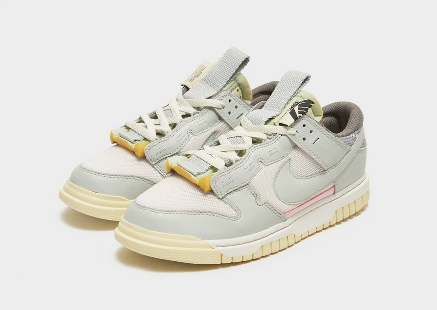 Buty sneakersy męskie NIKE DUNK LOW REMASTERED DV0821-100 Szary