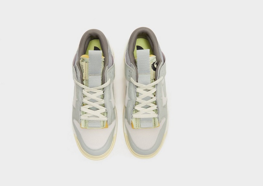 Buty sneakersy męskie NIKE DUNK LOW REMASTERED DV0821-100 Szary