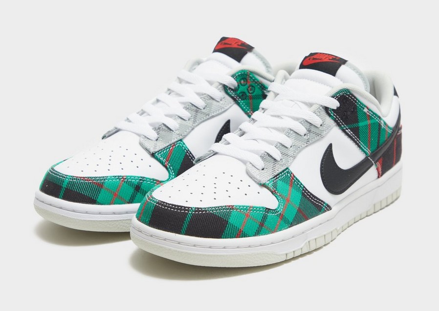 Buty sneakersy męskie NIKE DUNK LOW RETRO PREMIUM DV0827-100 Biały