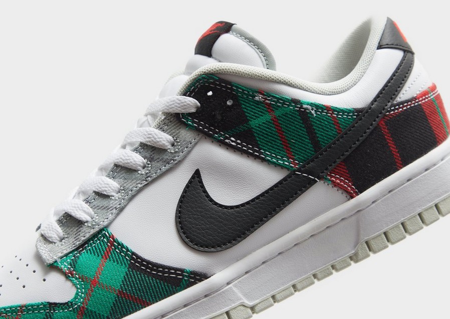 Buty sneakersy męskie NIKE DUNK LOW RETRO PREMIUM DV0827-100 Biały