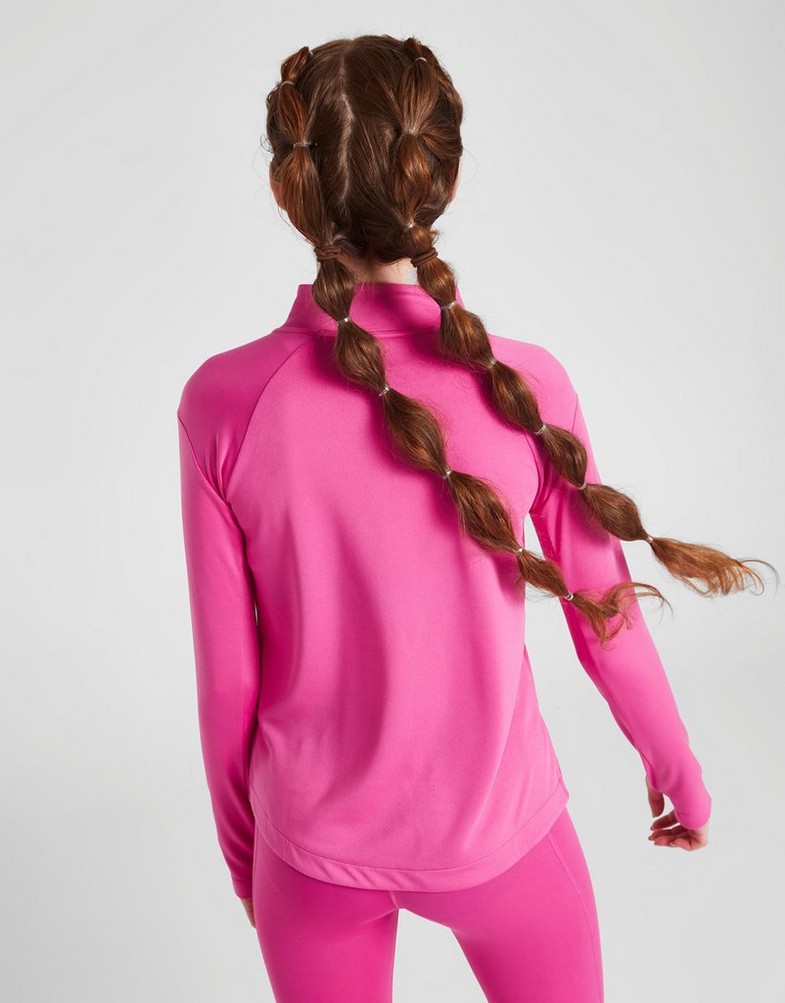 Gyerek pulóver NIKE PULÓVER (G)(F) LS HZ RUN TOP BRPNK SWEATSHIRT DD7617-623 Rózsaszín