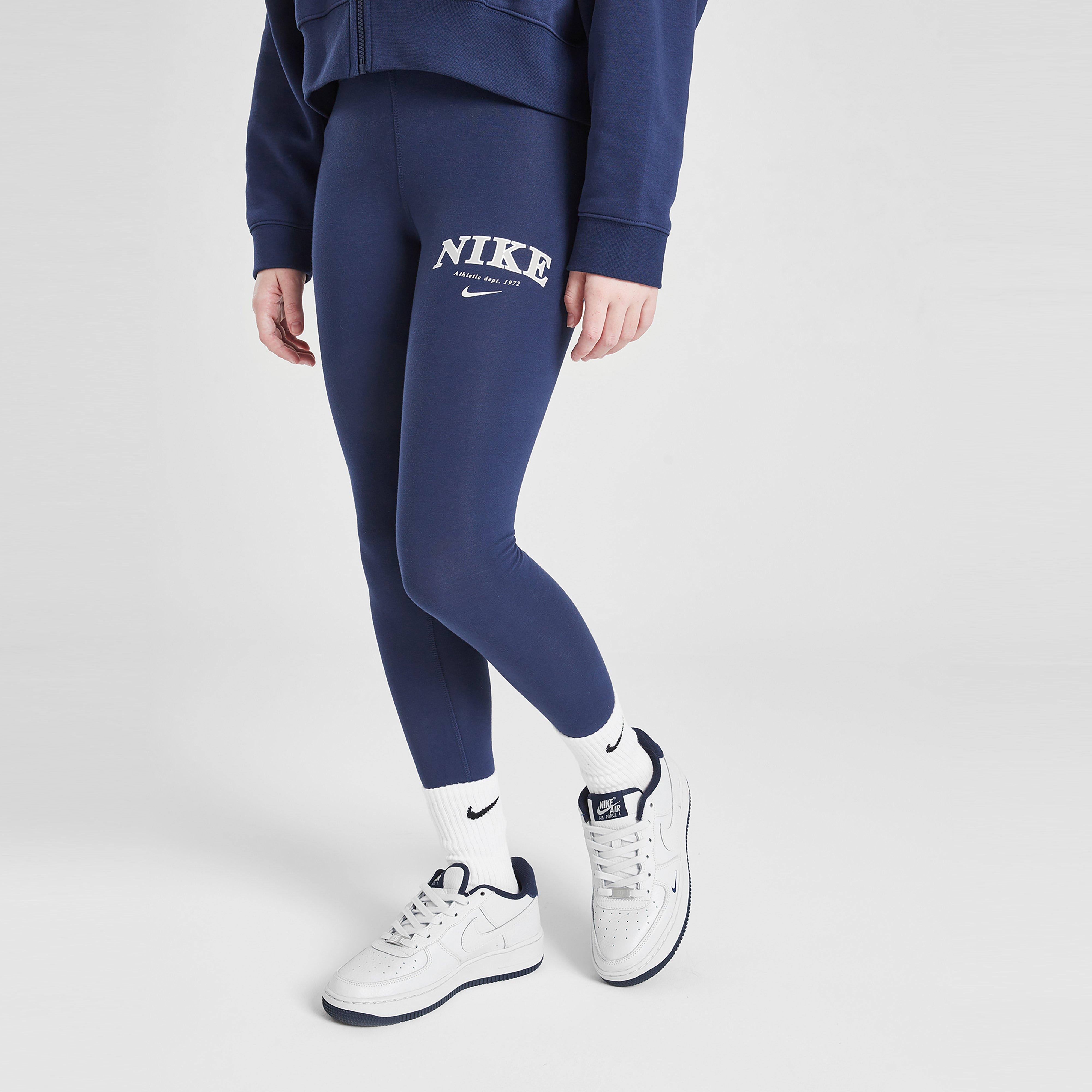 Детски панталон NIKE ПАНТАЛОНИ (G)TREND FAV HW LEG NY/CR PANTS
