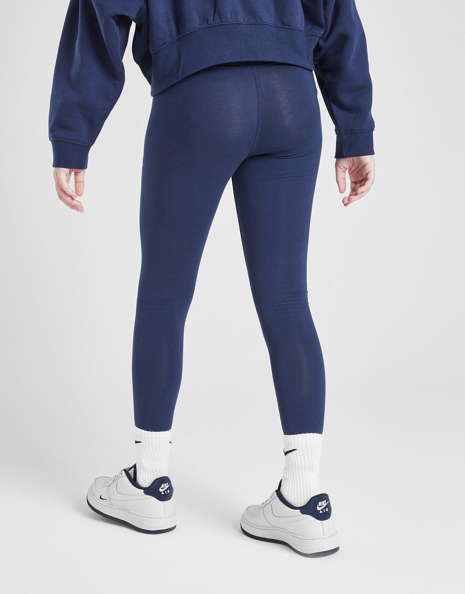 Дитячі штани NIKE ШТАНИ (G)TREND FAV HW LEG NY/CR PANTS FD0889-410 Темно-синій