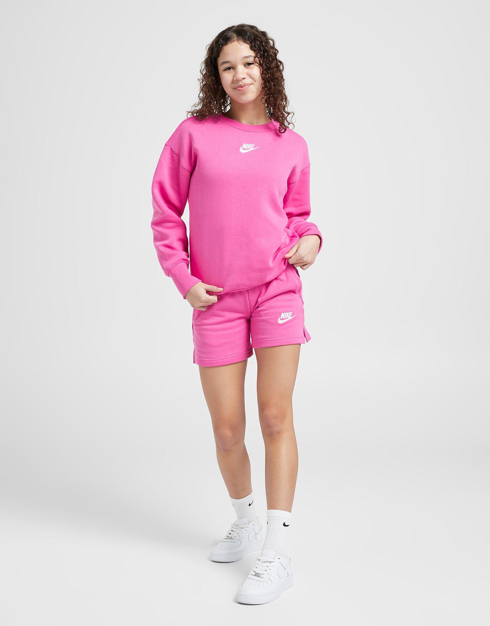 Детски суичър NIKE СУИТЧЪР G NSW CLUB FLC BF CREW DD7473-623 Розов