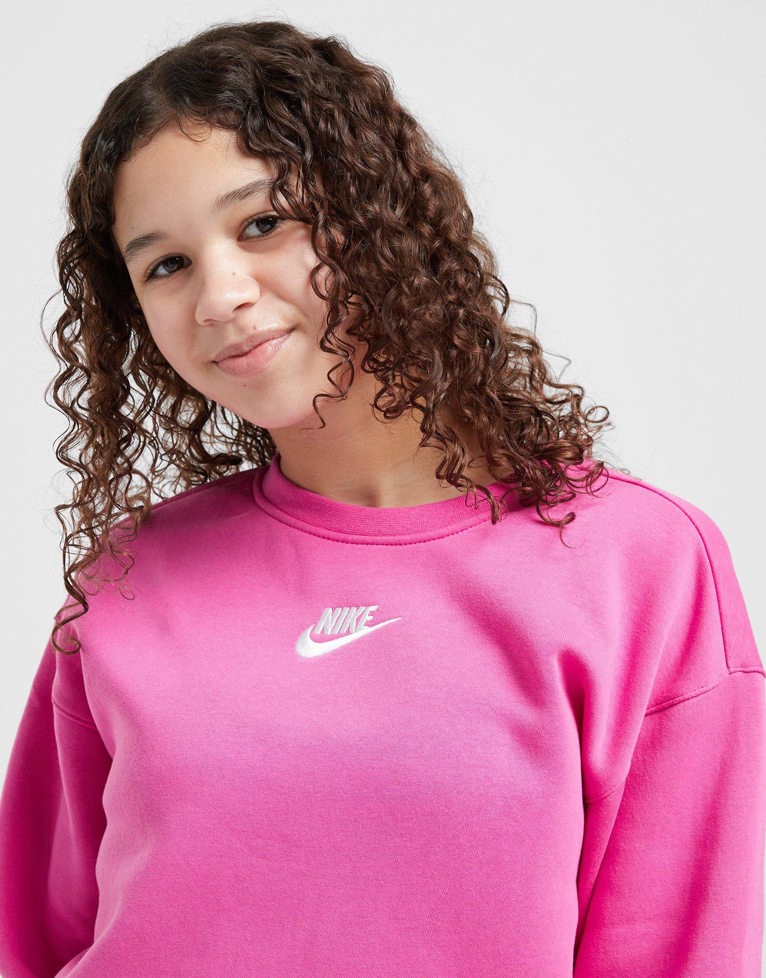 Детски суичър NIKE СУИТЧЪР G NSW CLUB FLC BF CREW DD7473-623 Розов