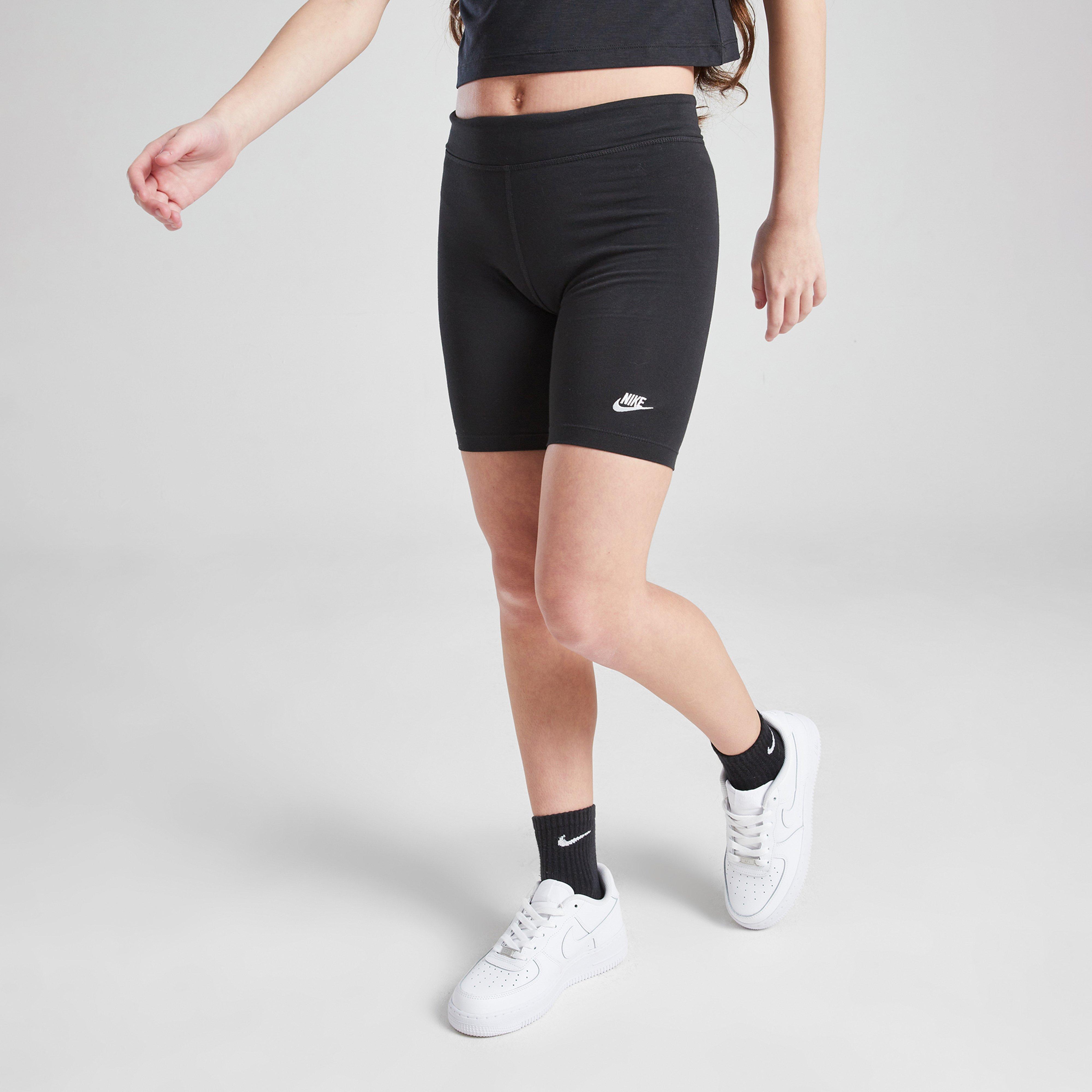 Gyerek rövidnadrág NIKE RÖVIDNADRÁG (G)NSW 7IN BIKE SHRT BLK GIRL