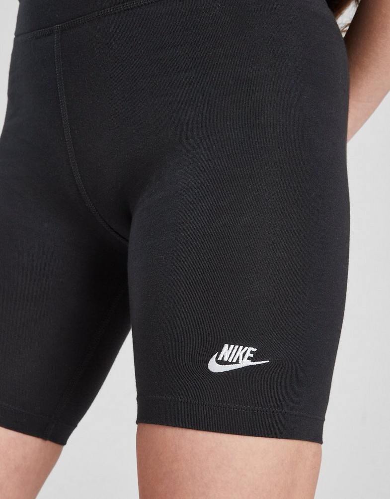 Vaikiški šortai NIKE ŠORTAI (G)NSW 7IN BIKE SHRT BLK GIRL DX5066-010 Juoda